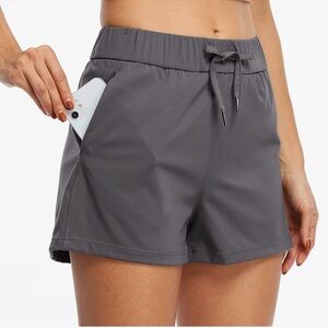 Willit Women's Hiking Athletic Yoga Lounge Active Workout Running Shorts 2.5"